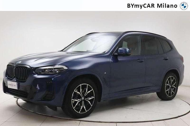Phytonic blue metallizzato Usata 2023 BMW X3 M Sport SUV | 40.000 € (Ottimo prezzo) - Immagine 1/3
