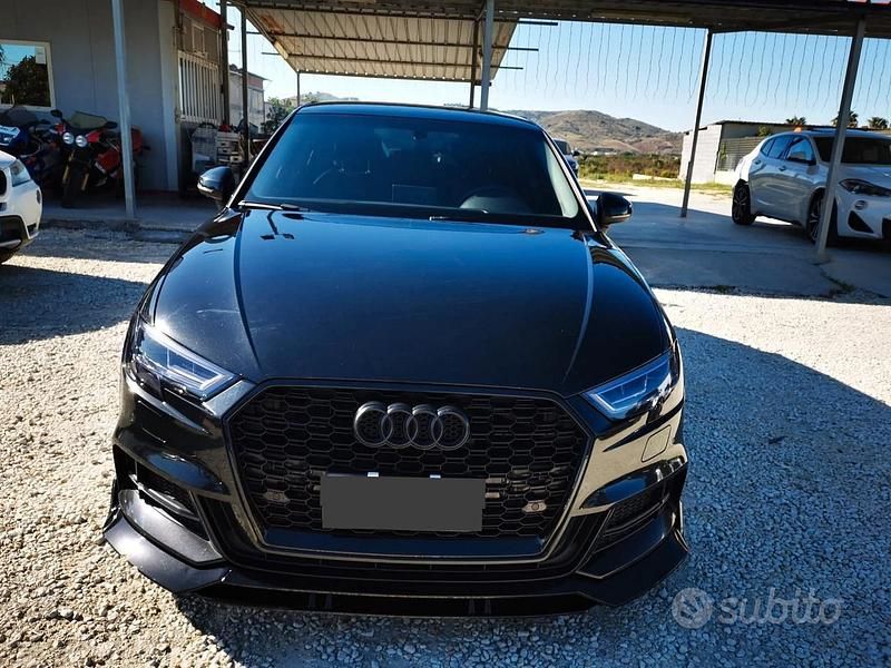 Usata Audi A3 S-Line 2017 Nero Berlina