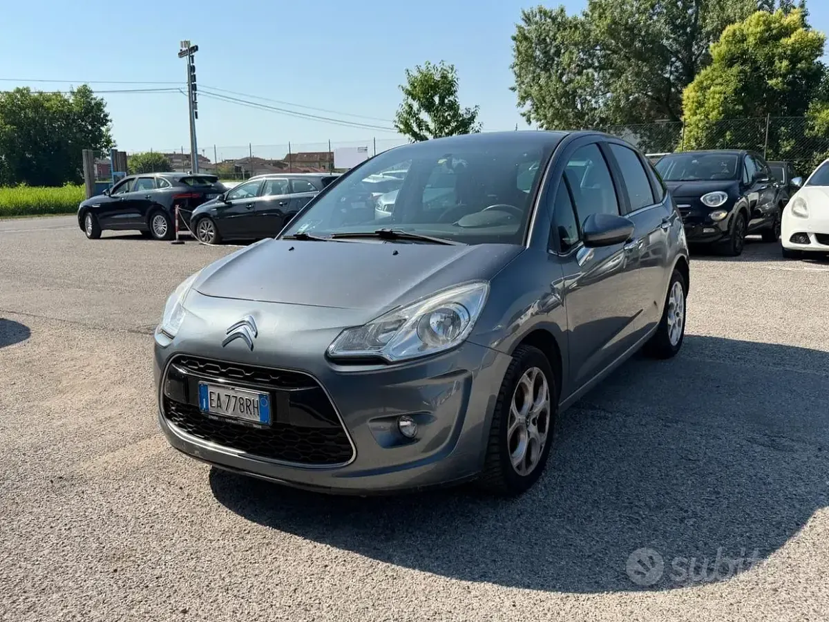 Usata Citroën C3 95 CV (69 kW) 2010 Grigio Berlina