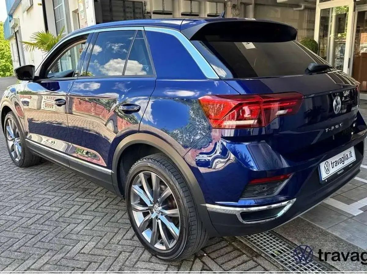 Usata VW T-Roc Advance 150 CV (110 kW) 2019 Atlantic blu met SUV