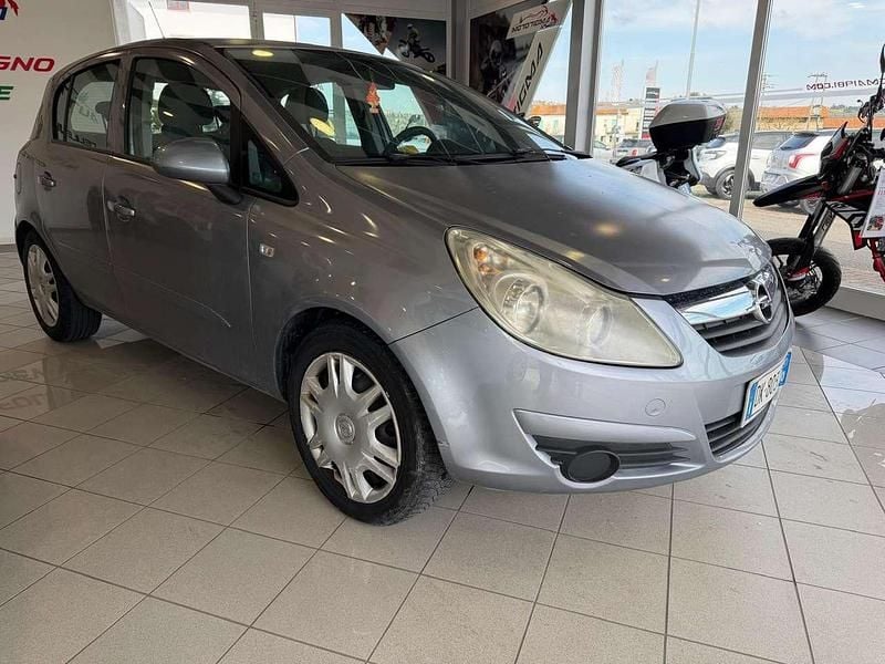 Usata Opel Corsa Enjoy 80 CV (58 kW) 2007 Grigio Utilitaria