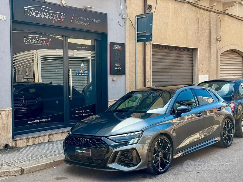 Usata Audi RS3 Performance 400 CV (294 kW) 2023 Grigio Berlina