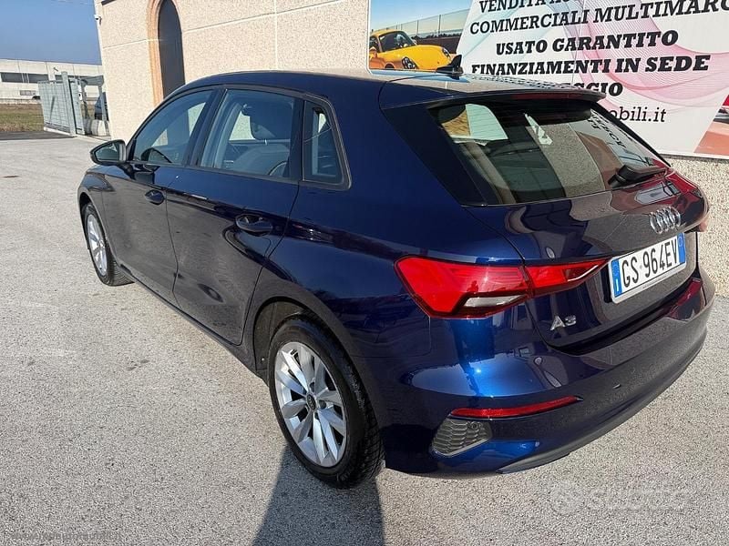 Usata Audi A3 Business 116 CV (85 kW) 2023 Blu/azzurro Berlina