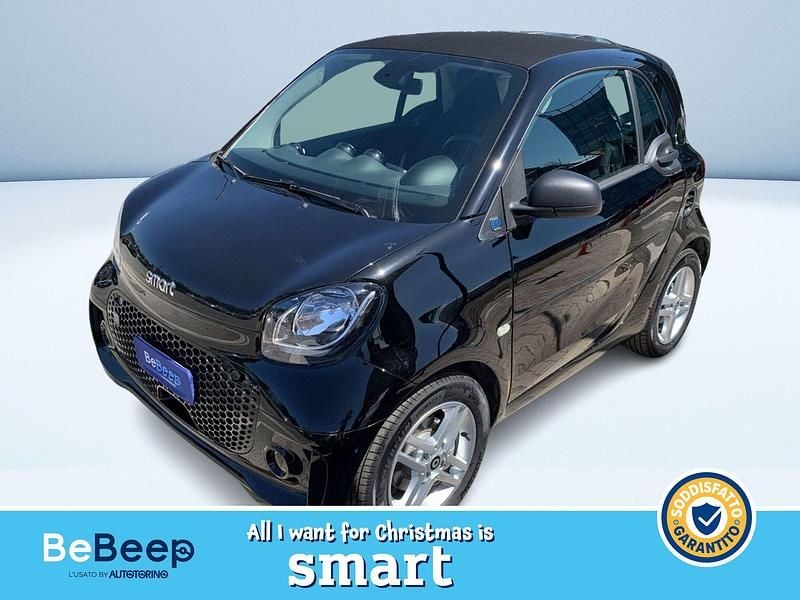 Nero metallizzato Usata 2021 Smart ForTwo Electric Drive Pure Tre volumi | 10.700 € (Ottimo prezzo) - Immagine 1/3