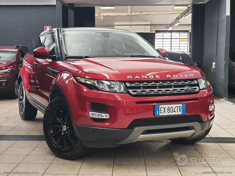 Usata Land Rover Range Rover evoque Dynamic 2015 Rosso SUV
