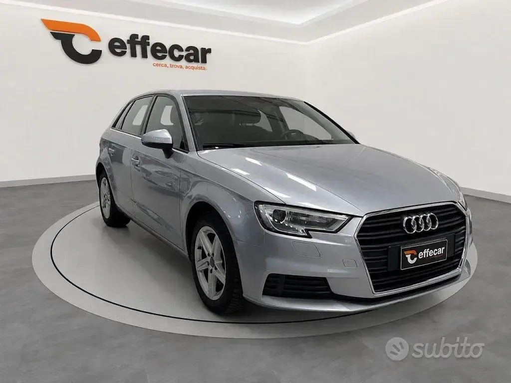Usata Audi A3 150 CV (110 kW) 2020 Nero Berlina