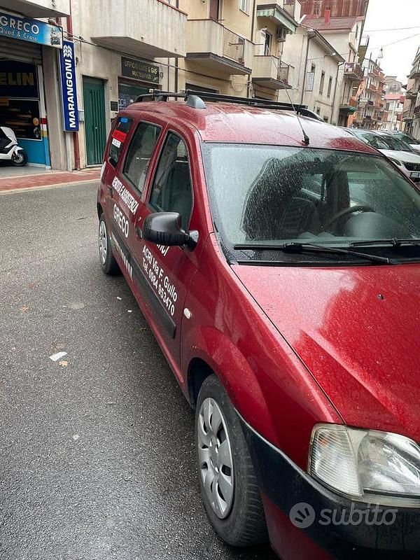Usata Dacia Logan 70 CV (51 kW) 2007 Rosso Station wagon