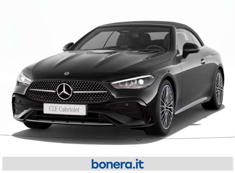Nero ossidiana Nuova 2025 Mercedes CLE220 Advanced Plus Cabrio | 63.200 € (Super prezzo) - Immagine 1/4