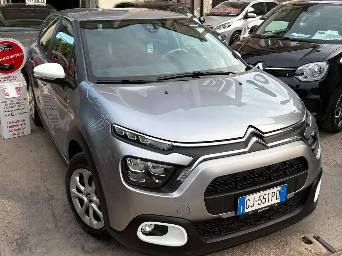 Usata Citroën C3 PureTech 82 CV (60 kW) 2022 Grigio Utilitaria