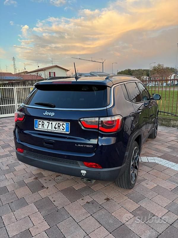 Usata Jeep Compass Limited 120 CV (88 kW) 2018 Blu SUV