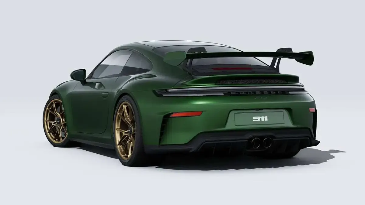 Nuova Porsche 992 Sport 510 CV (375 kW) 2026 Oak green Coupé
