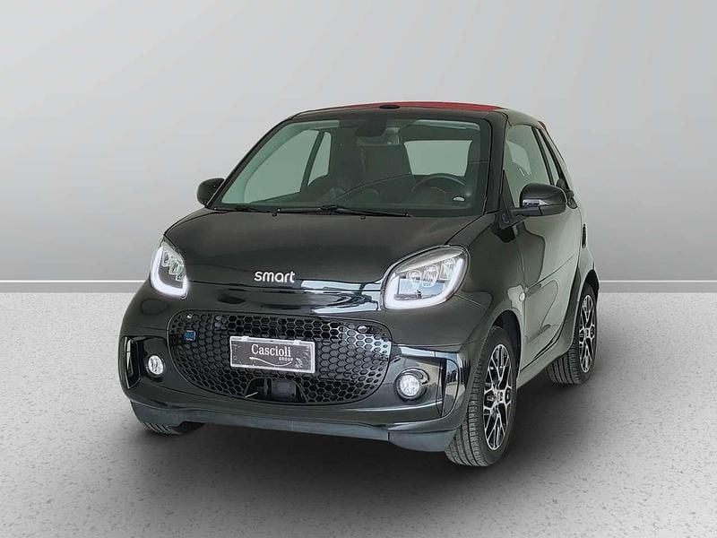 Nero Usata 2021 Smart ForTwo Electric Drive Prime Cabrio | 15.900 € (Buon prezzo) - Immagine 1/4