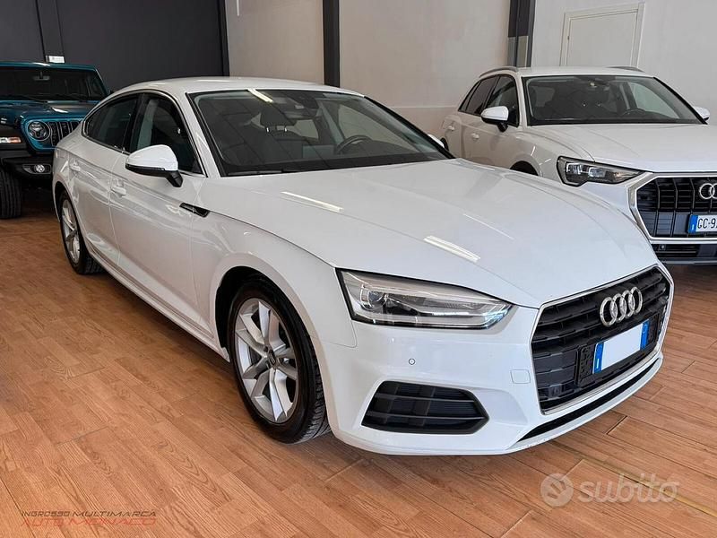 Usata Audi A5 Sport 190 CV (139 kW) 2019 Bianco Coupé