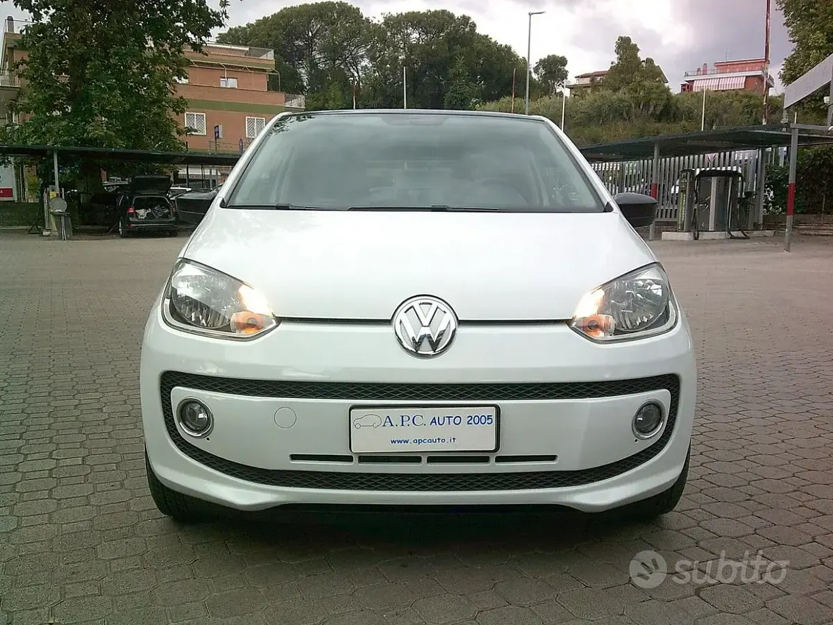 Usata VW up! 75 CV (55 kW) 2014 Bianco Utilitaria