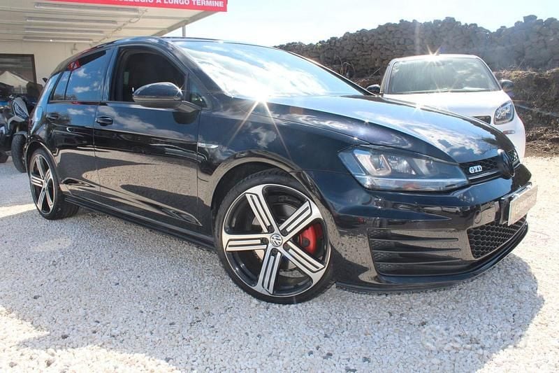 Usata VW Golf VII GTD 184 CV (135 kW) 2015 Nero Berlina