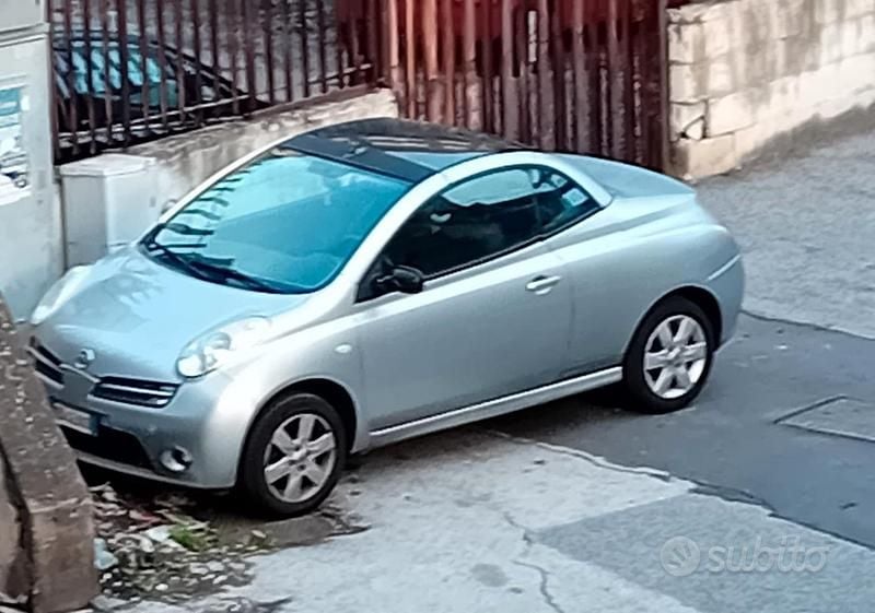 Grigio Usata 2006 Nissan Micra Cabrio | 1000 € (Super prezzo) - Immagine 1/4