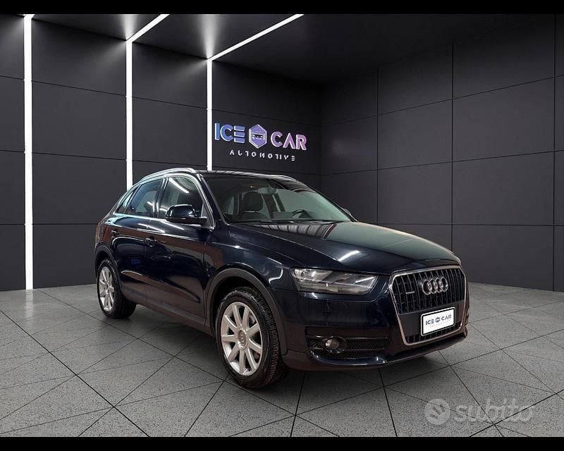 Usata Audi Q3 Advanced Plus 140 CV (102 kW) 2012 Nero SUV