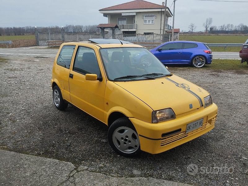 Giallo Usata 1997 Fiat Cinquecento Due volumi | 2700 € - Immagine 1/4