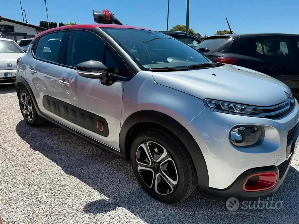 Usata Citroën C3 PureTech 82 CV (60 kW) 2018 Grigio Utilitaria