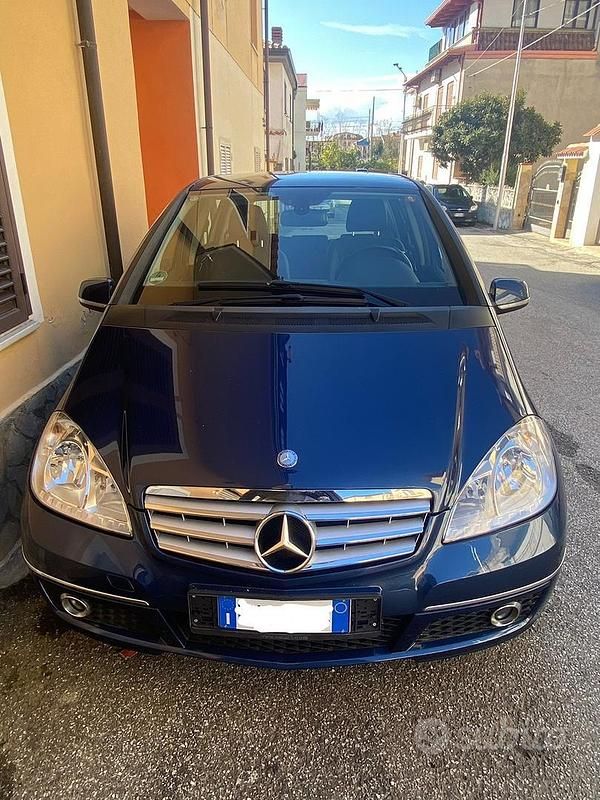 Usata Mercedes A150 Avantgarde 95 CV (69 kW) 2008 Blu Berlina