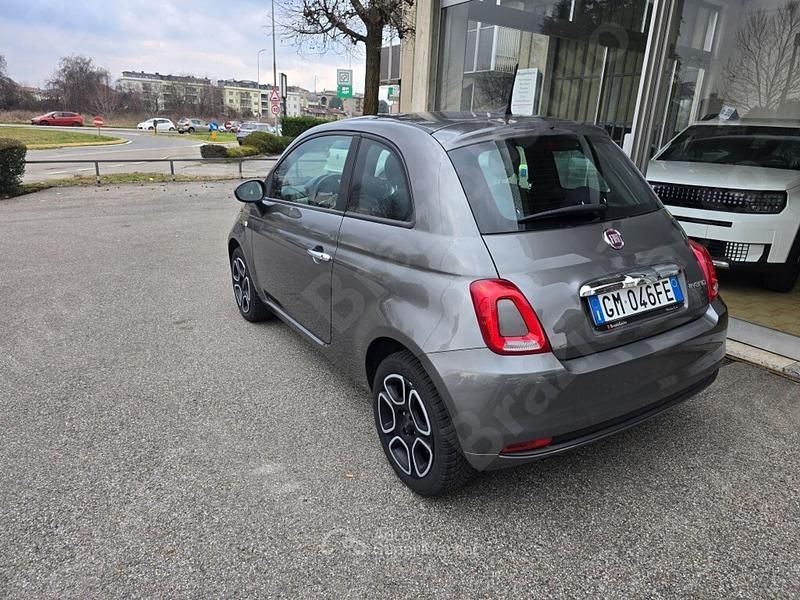 Usata Fiat 500 Club 69 CV (50 kW) 2022 Gray Berlina