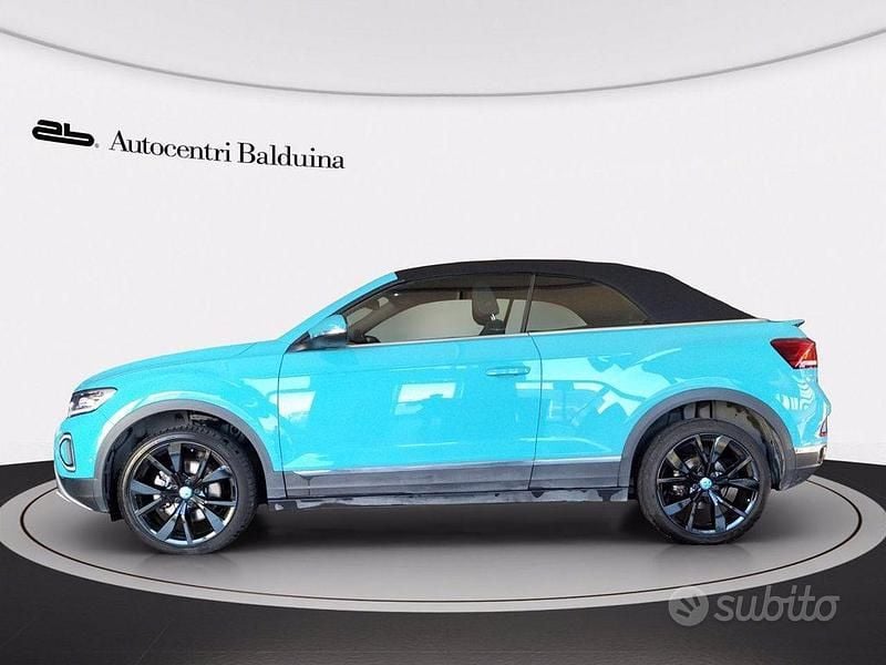Usata VW T-Roc Style 110 CV (80 kW) 2024 Blu SUV