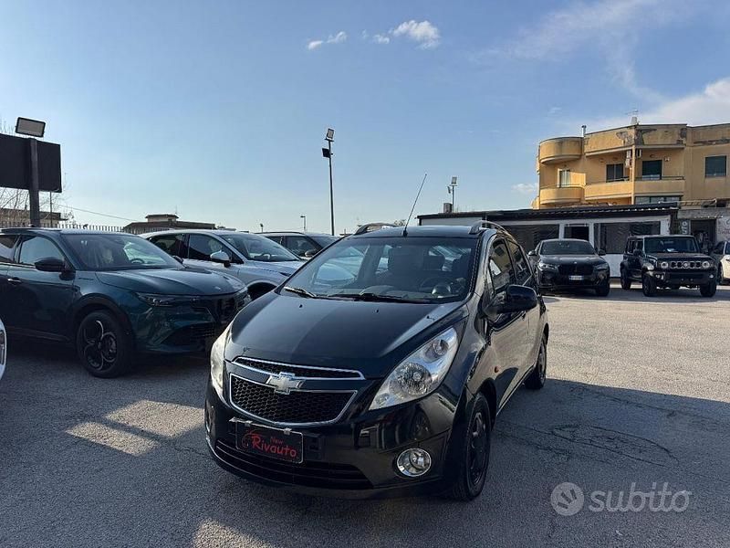 Usata Chevrolet Spark LS 68 CV (50 kW) 2010 Nero Utilitaria