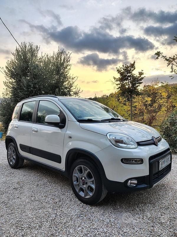 Usata Fiat Panda 4x4 75 CV (55 kW) 2014 Bianco Utilitaria