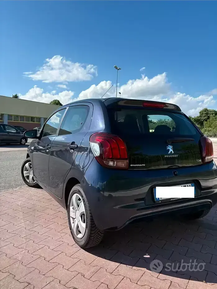 Usata Peugeot 108 Active 69 CV (50 kW) 2016 Blu Berlina