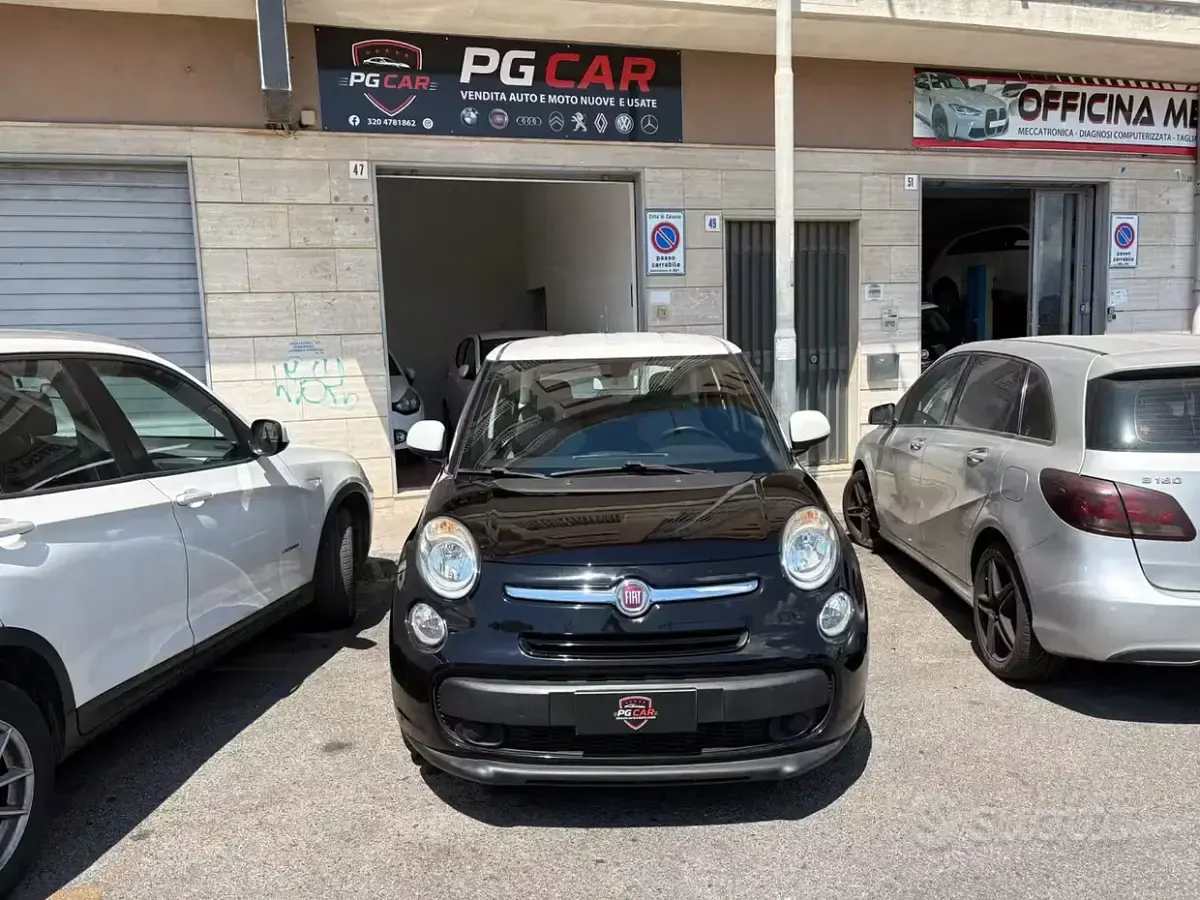 Usata Fiat 500L Business 85 CV (62 kW) 2015 Nero Monovolume