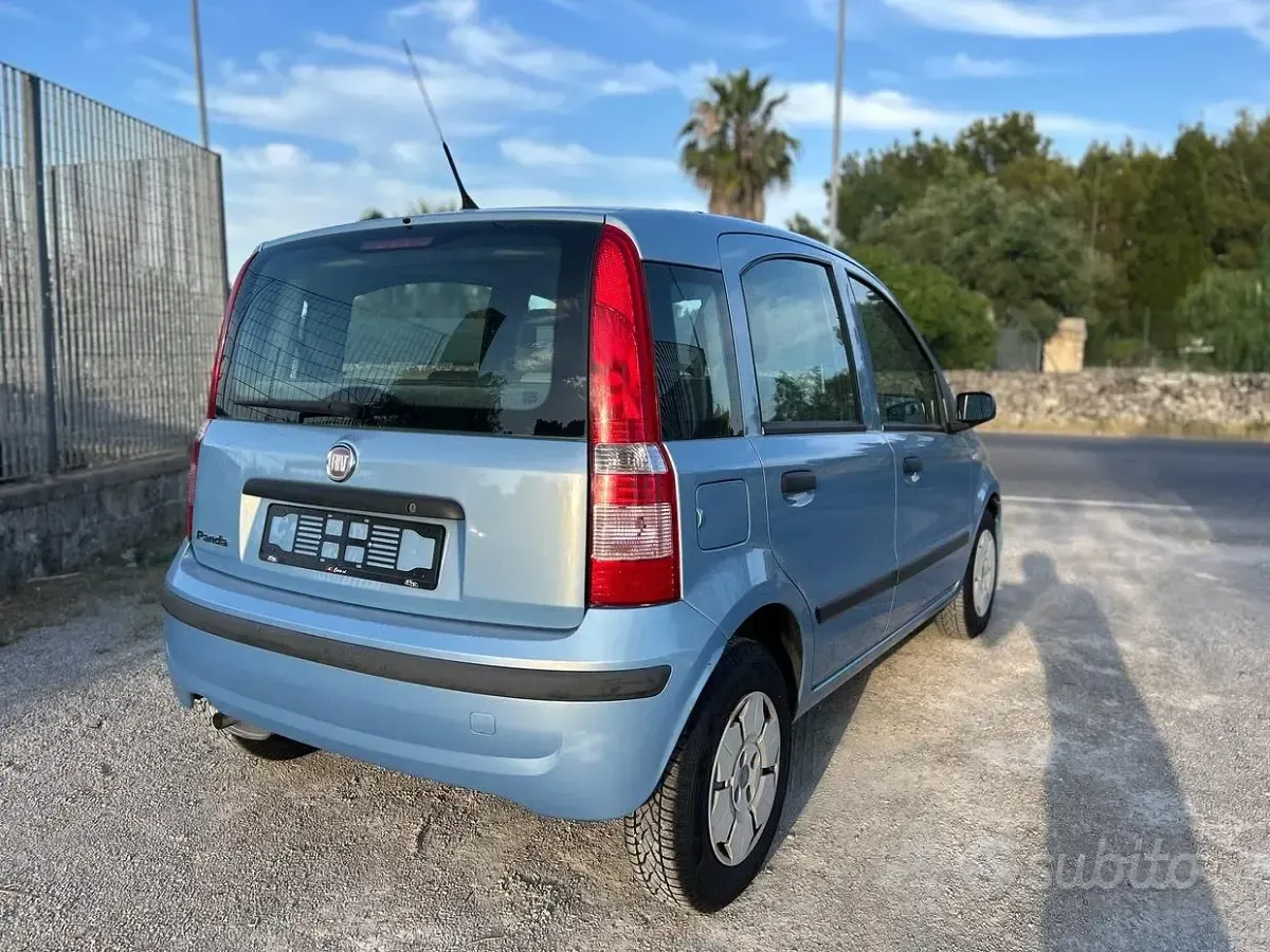 Usata Fiat Panda 60 CV (44 kW) 2009 Bluazzurro Utilitaria