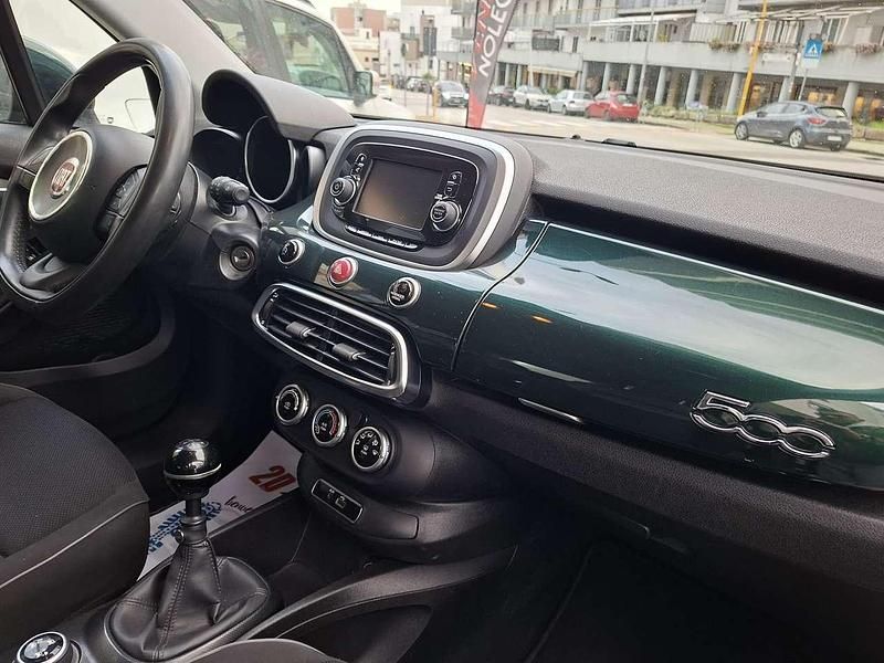 Usata Fiat 500X Lounge 95 CV (69 kW) 2017 Verde SUV