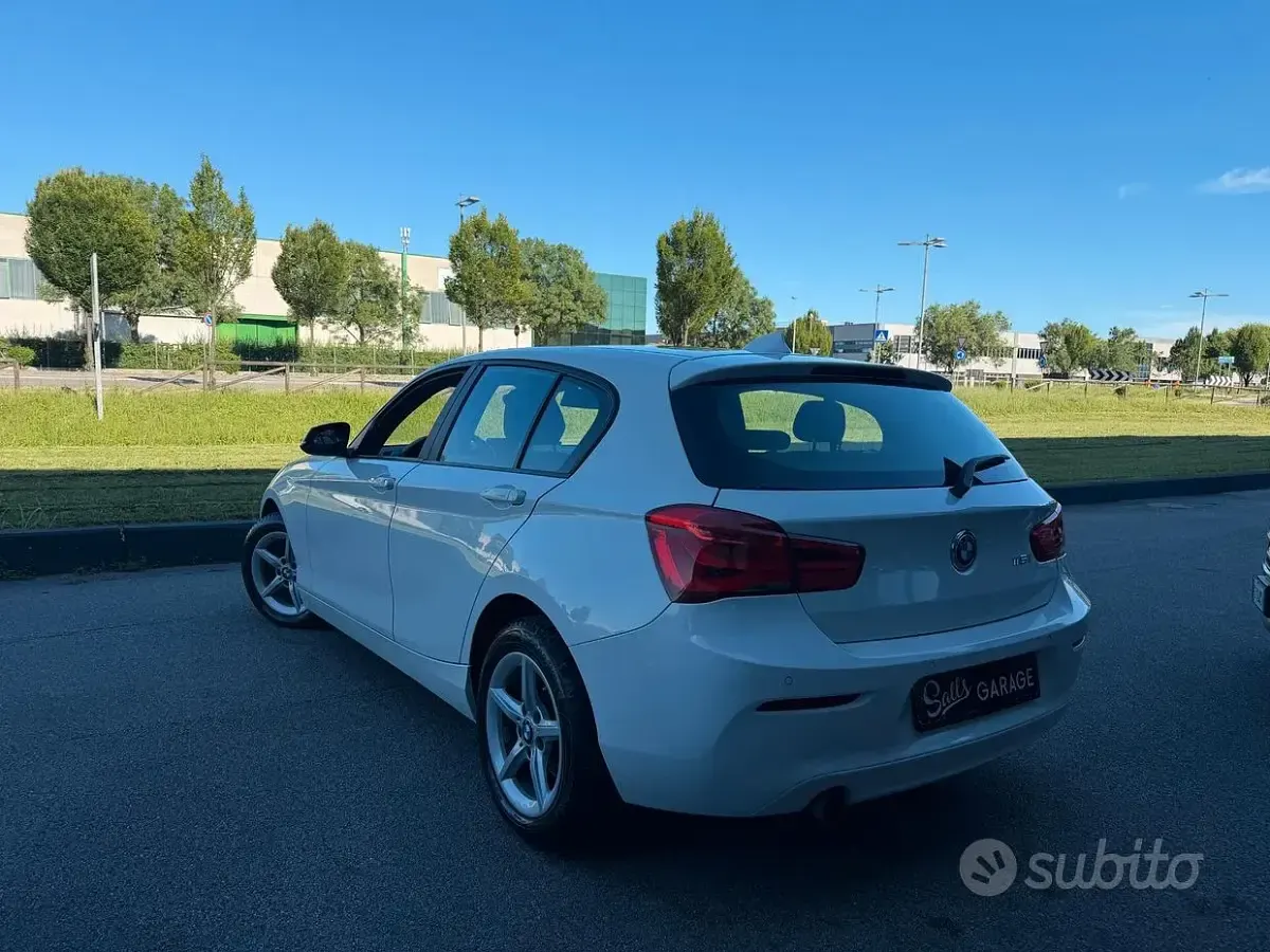 Usata BMW 116 109 CV (80 kW) 2016 Bianco Utilitaria