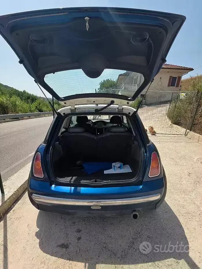 Usata Mini Cooper 116 CV (85 kW) 2003 Bluazzurro Utilitaria