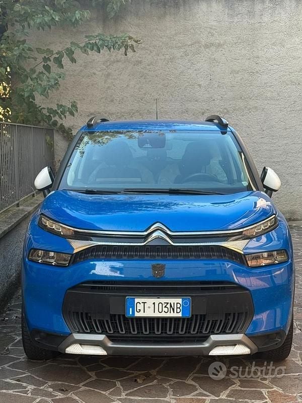 Begagnad Citroën C3 Aircross 131 HK (96 kW) 2024 Blå SUV