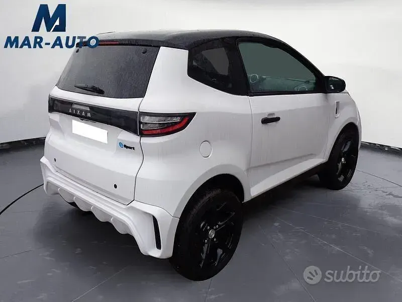Nuova Aixam City Sport 2026 Bianco Berlina