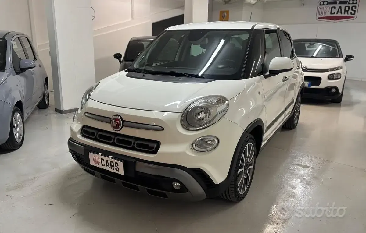 Usata Fiat 500L Cross 95 CV (69 kW) 2019 Bianco Monovolume