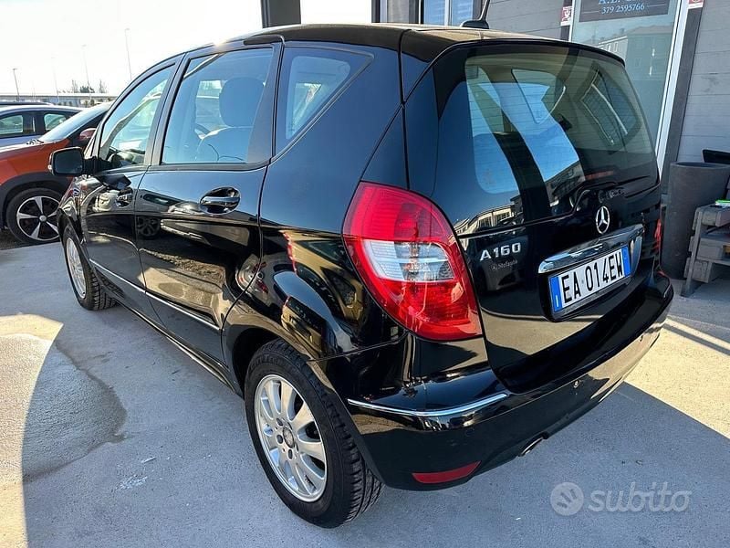 Usata Mercedes A160 Avantgarde 95 CV (69 kW) 2010 Nero Monovolume