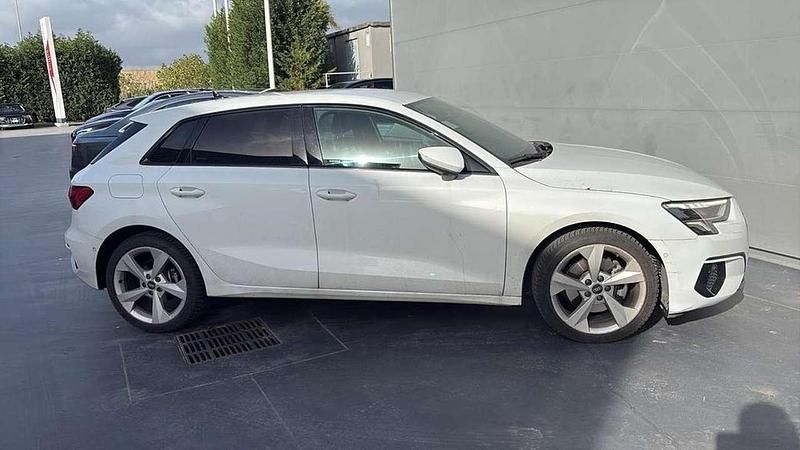 Usata Audi A3 Advanced 204 CV (150 kW) 2021 Bianco Berlina