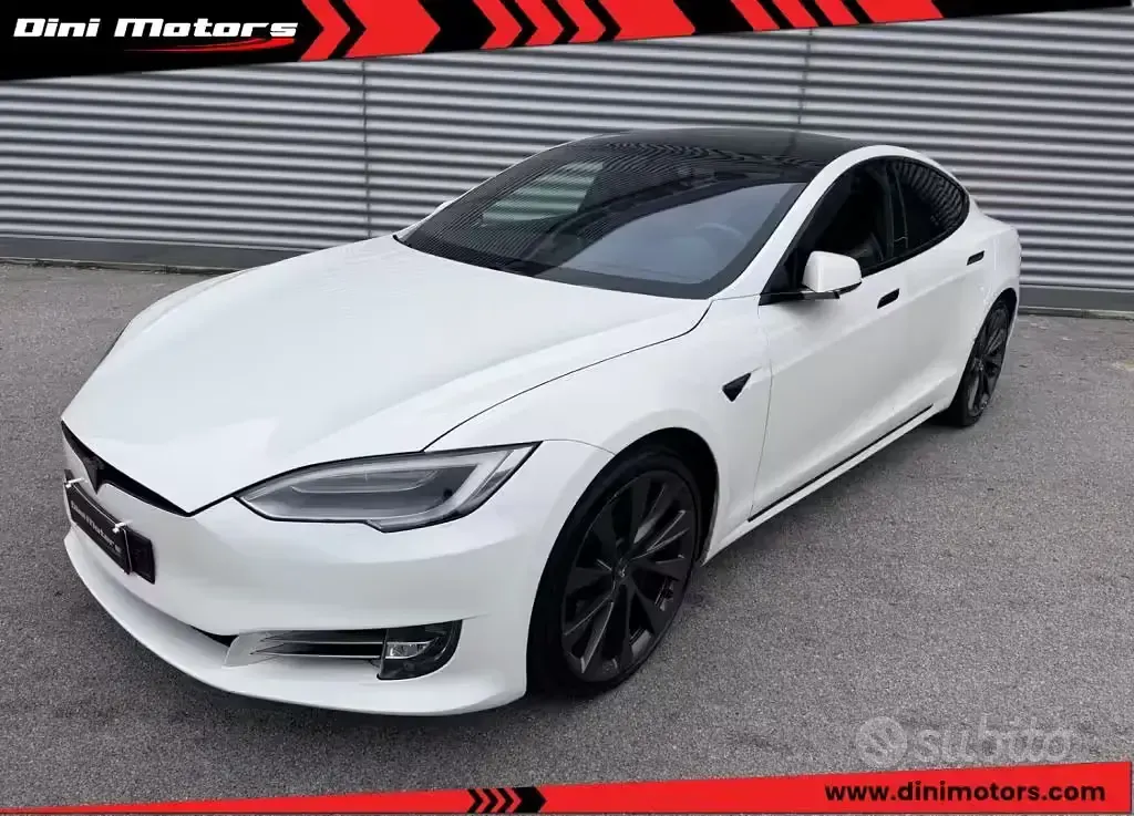 Usata Tesla Model S Performance 180 kW (245 CV) 2020 Grigio Utilitaria