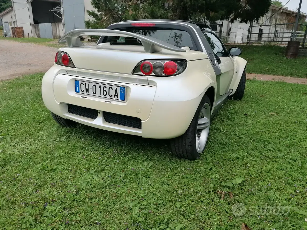 Usata Smart Roadster 82 CV (60 kW) 2005 Bianco Cabrio