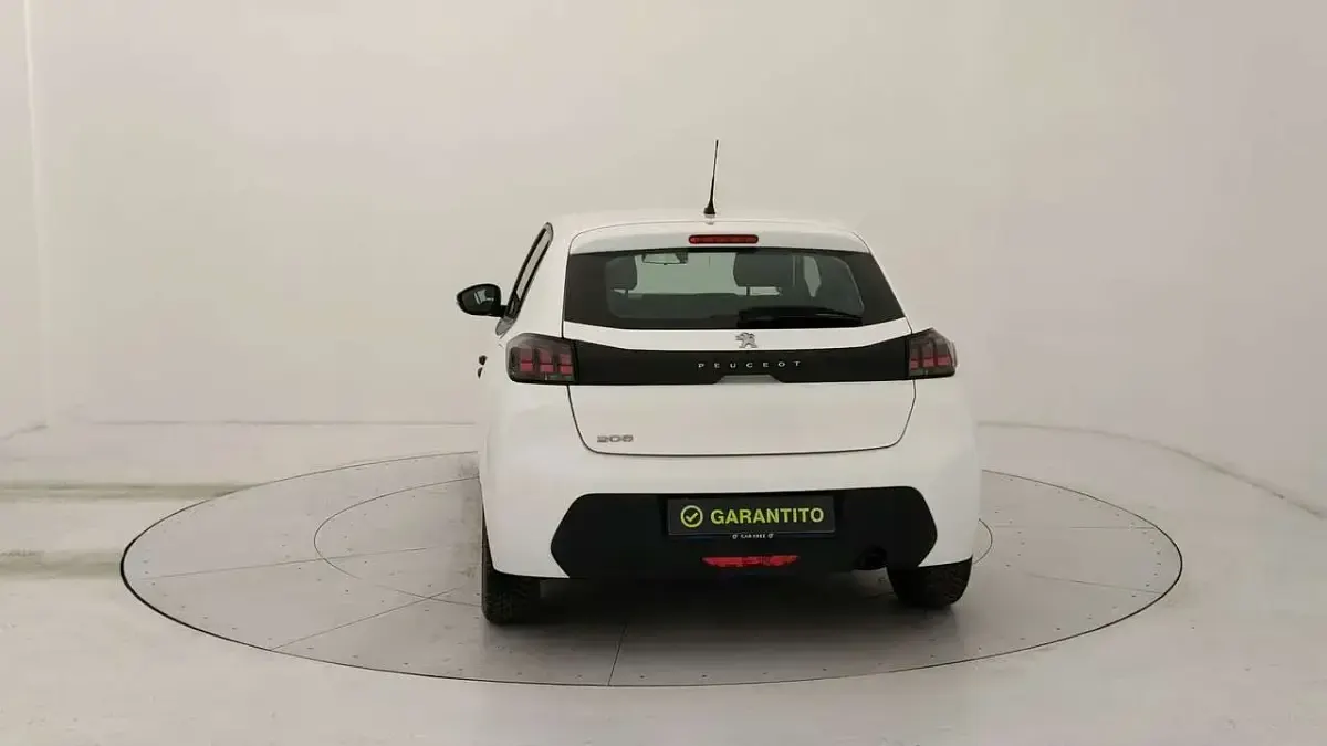 Usata Peugeot 208 S 75 CV (55 kW) 2020 Bianco Utilitaria