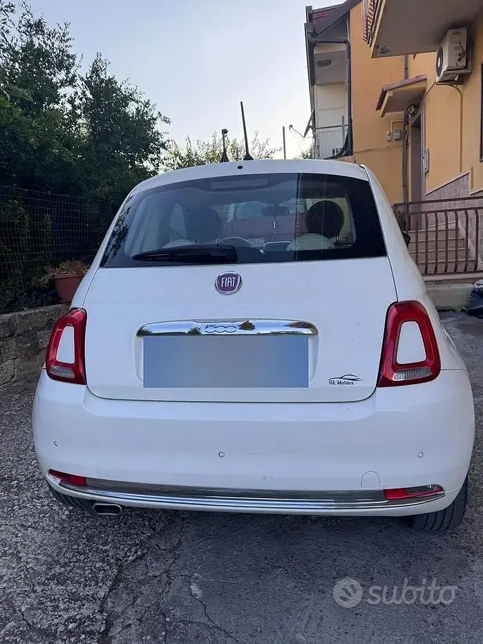 Usata Fiat 500 95 CV (69 kW) 2016 Bianco Berlina