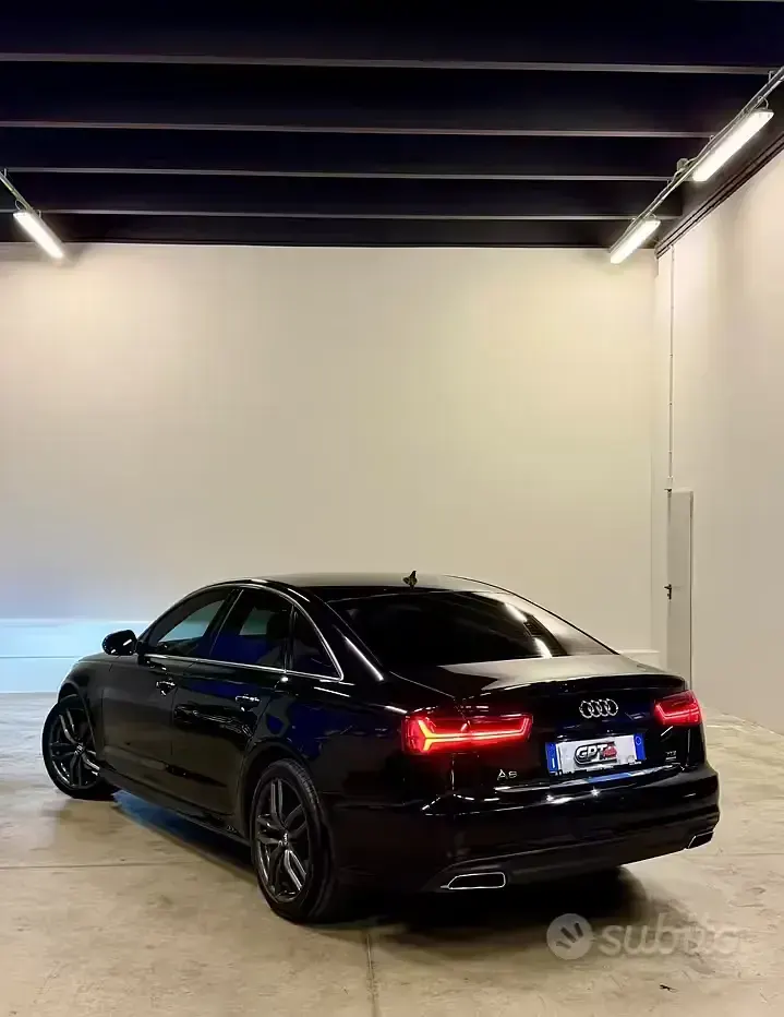 Usado Audi A6 Business 190 CV (139 kW) 2018 Negro Berlina