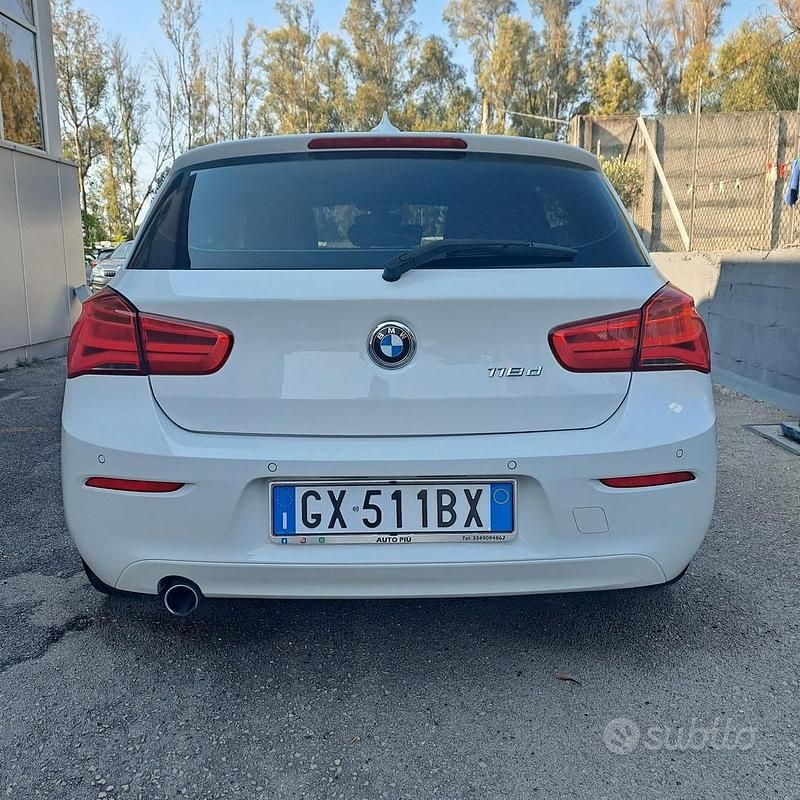 Usata BMW 118 150 CV (110 kW) 2018 Bianco Utilitaria