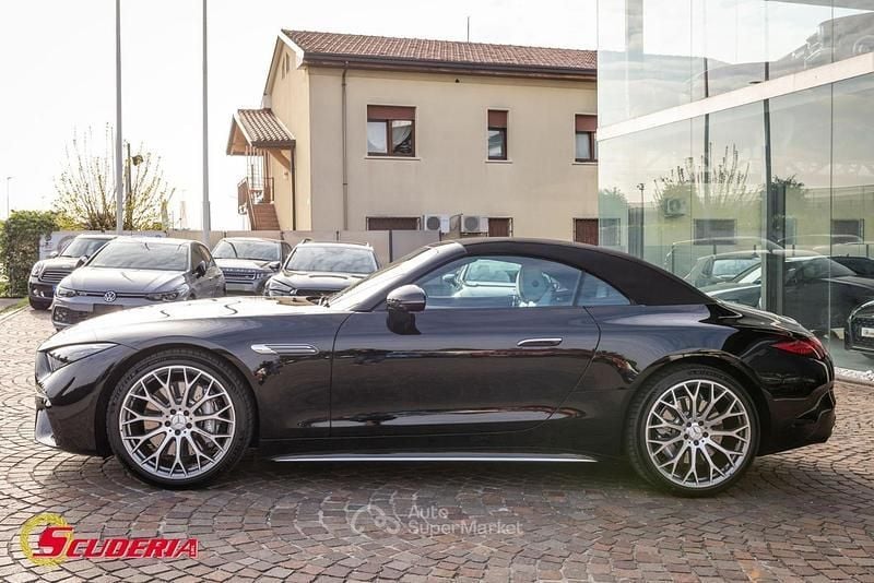 Usata Mercedes SL43 AMG AMG Line Premium Plus 381 CV (280 kW) 2022 Nero Cabrio