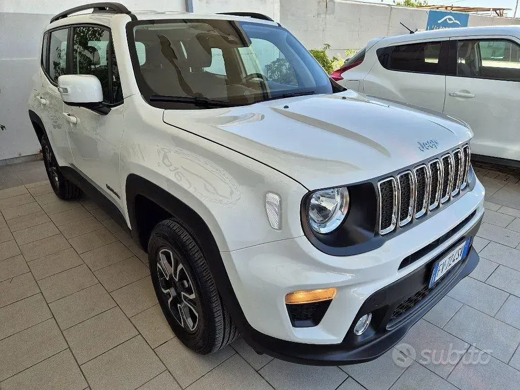 Usata Jeep Renegade Longitude 140 CV (102 kW) 2019 Bianco SUV