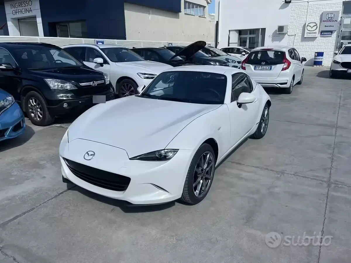 Usata Mazda MX5 184 CV (135 kW) 2021 Bianco Cabrio