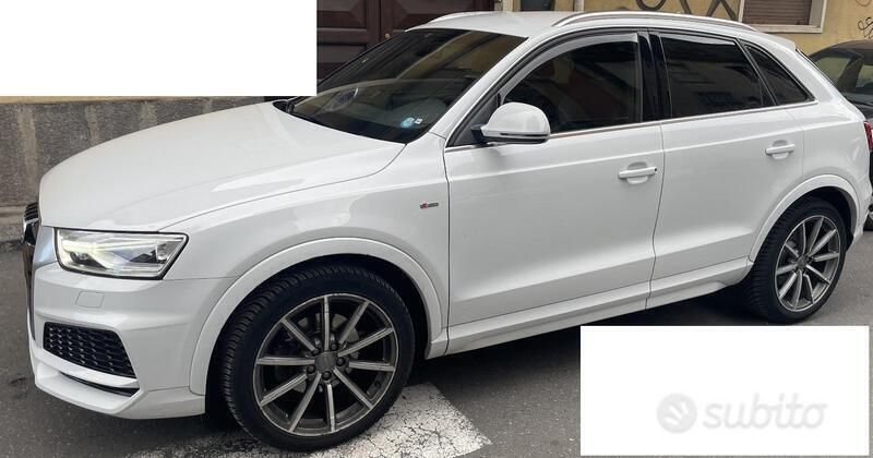Bianco Usata 2017 Audi Q3 S-Line SUV | 19.399 € - Immagine 1/4