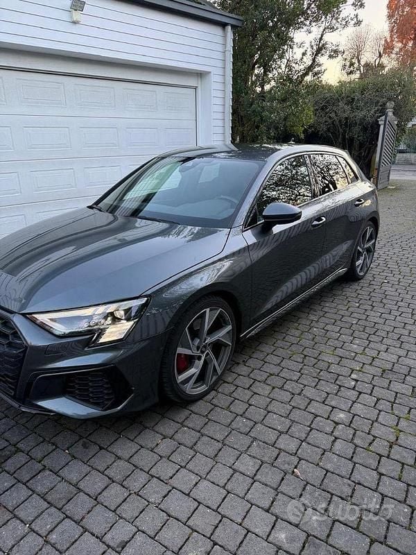 Usata Audi S3 Comfort 310 CV (228 kW) 2021 Grigio Berlina